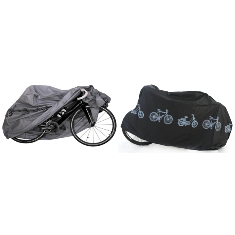 Pack 2x1 Funda gris y negro para bicicleta